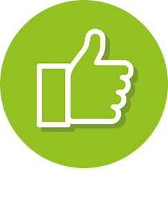 Thumbs up — great experience